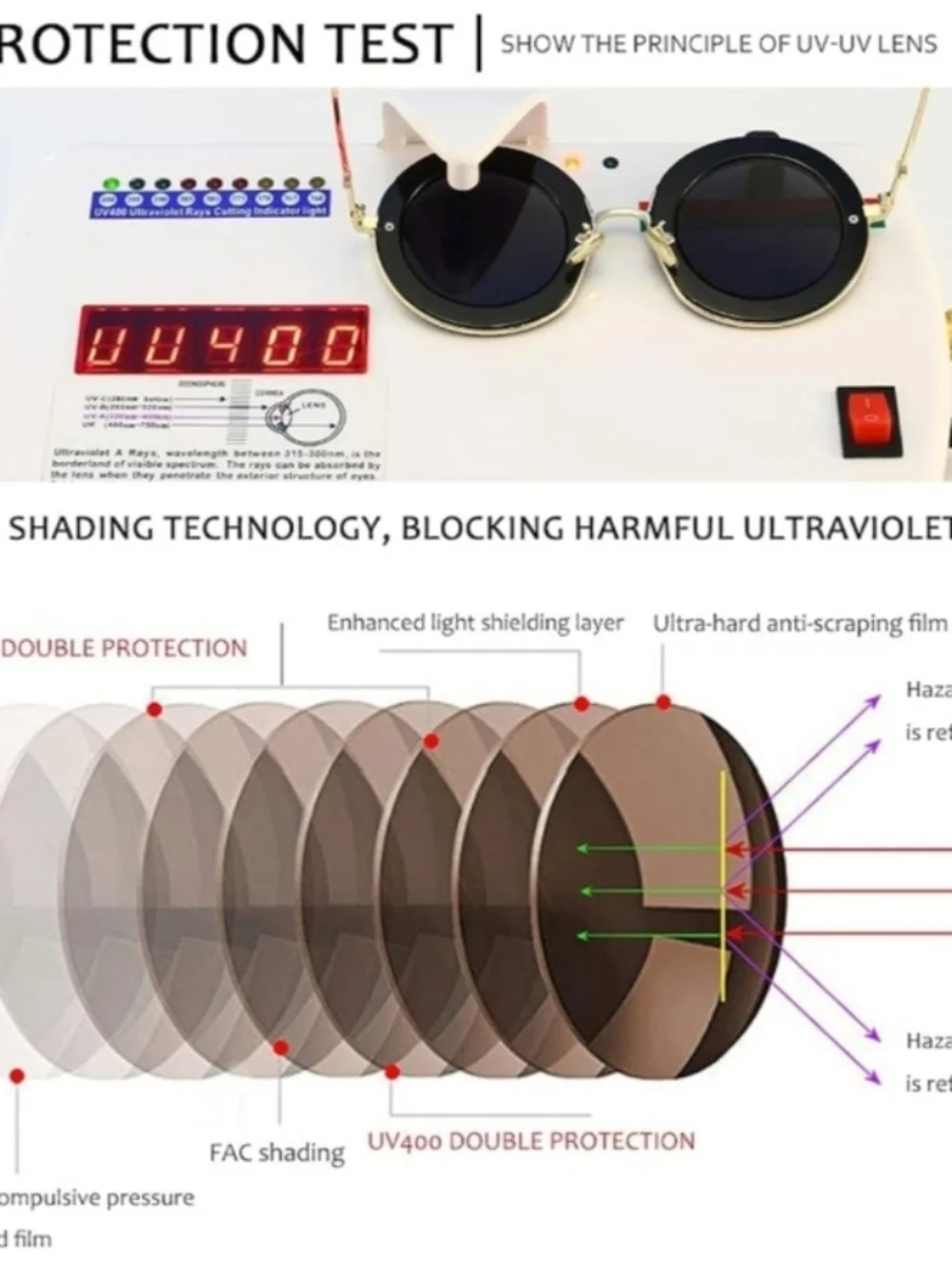 Round Luxury Black Tint Bold Statement Print Sunglasses